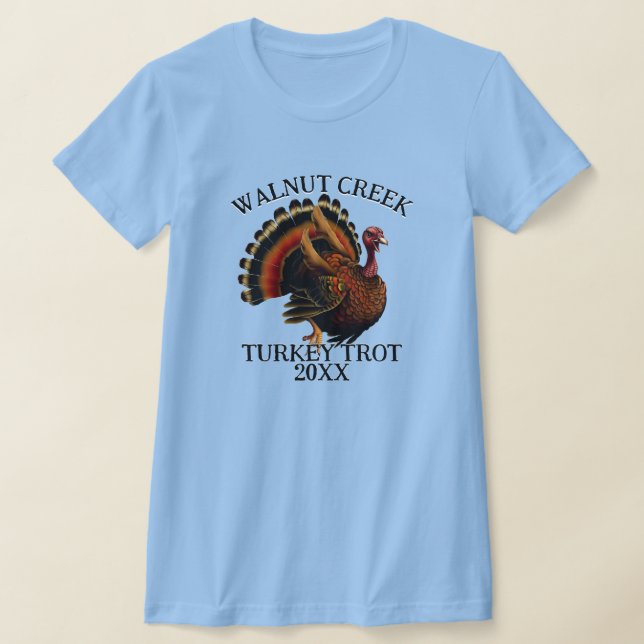 Retro Türkei Trot Race T-Shirt (Ablage )