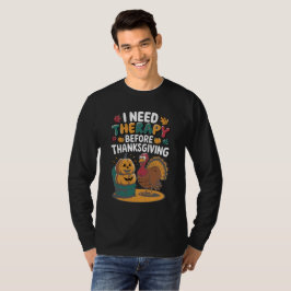 Retro Turkey Therapy  T-Shirt
