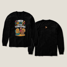 Retro Turkey Therapy  Tri-Blend Shirt