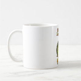 Retro Turtle Legendary Calm White Mug