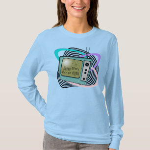 Retro-TV der 1950er Jahre - Atomic Age Grafix T-Shirt