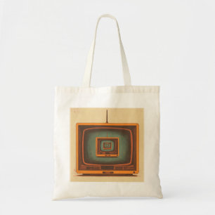 Retro-TV-Infinity-Tasche Tragetasche
