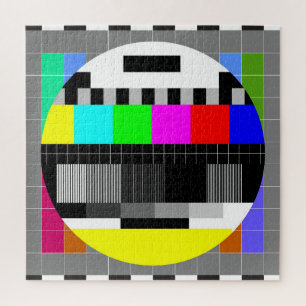 Retro TV ohne Signalanzeige.
