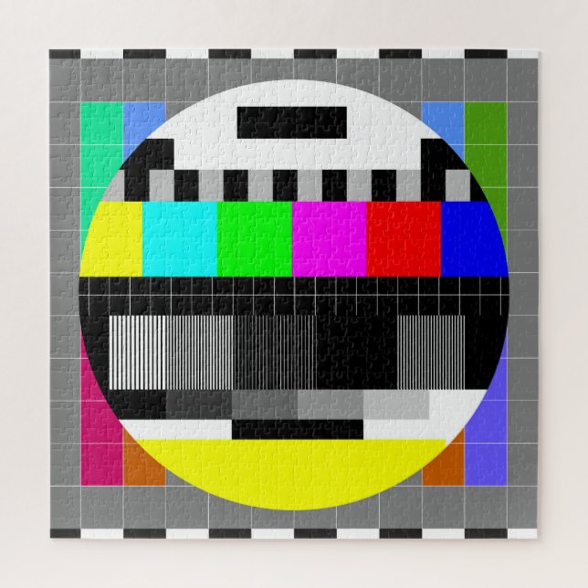 Retro TV ohne Signalanzeige. (Vertikal)