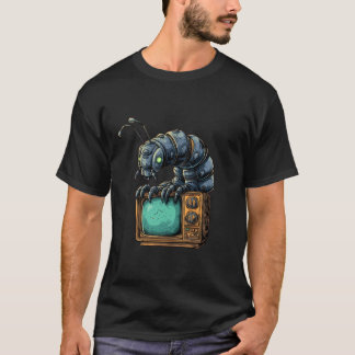Retro-TV-Sci-Fi-Käfer-Grafik-T-Shirt T-Shirt