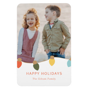 Retro Twinkle Lights Magnet