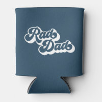 Retro-Typ des krassen Vaters | Blau
