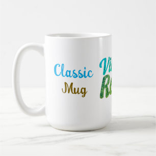 Retro-Typografie-Design - Kaffeetasse