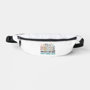 Retro-Typografie-Shirt zum Wertschätzung der Krank Bauchtasche