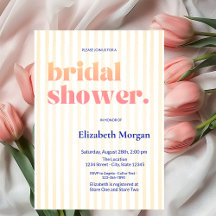 Retro Typografie Stricktes Brautparty