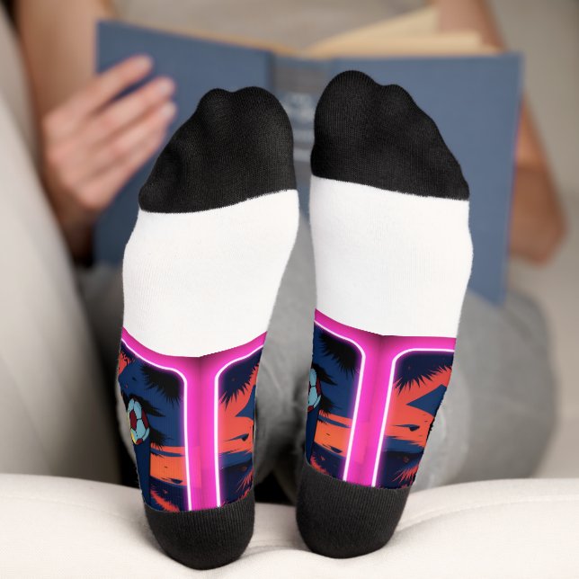 Retro-Überprüfung Socken (Unterseite)