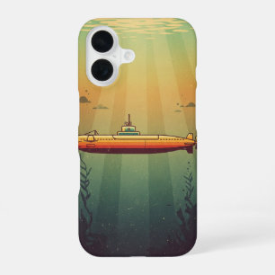 Retro-Uboot iPhone 16 Hülle