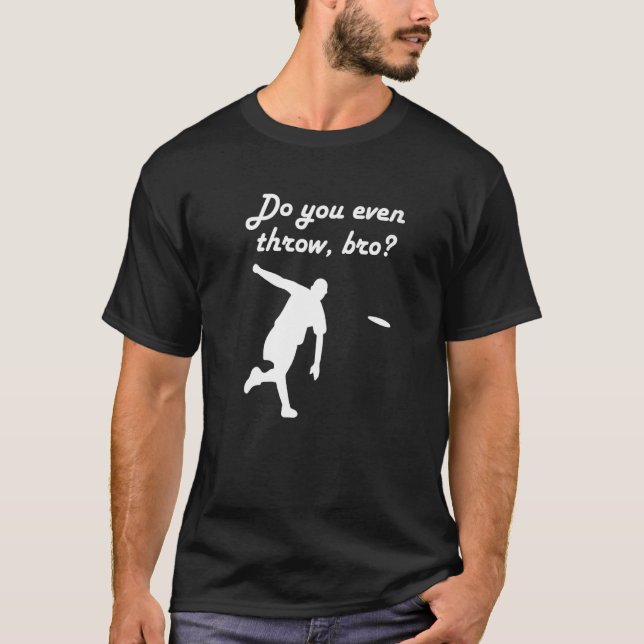 Retro Ultimate Frisbee Player Angebot machen Sie a T-Shirt (Vorderseite)