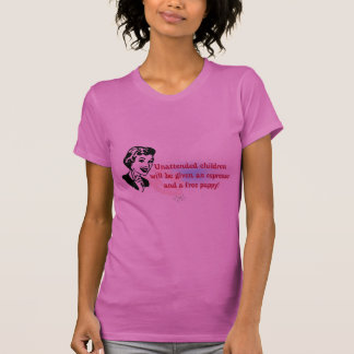 RETRO UNBEAUFSICHTIGTE KINDER T-Shirt