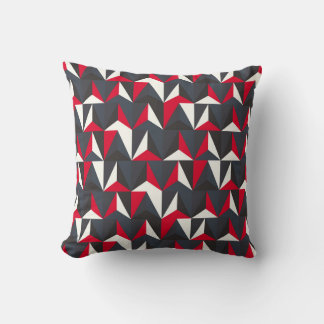 Retro und Vintager Stil mit geometrischer Form, kr Kissen