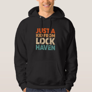 Retro uns City nur ein Kid von Pennsylvania Lock H Hoodie