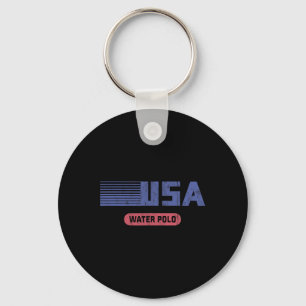 Retro USA 2020 Team Amerikanischer Wasserball Vint Schlüsselanhänger