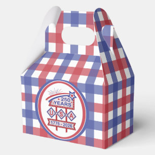 Retro USA 250. Jubiläums-Markise 1776-2026 Geschenkschachtel