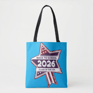 Retro USA Class 2026 Zurück in die Schule Tasche