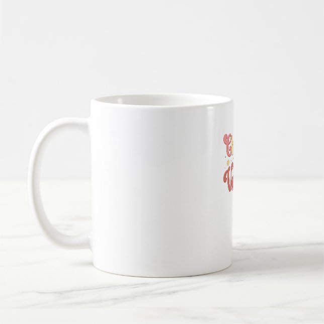 Retro Valentine Chocolate Kaffeetasse (Links)