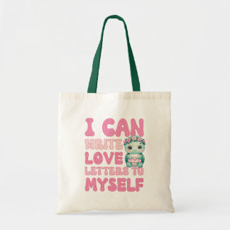 Retro Valentine's Day Self Liebe Turtle Tragetasche