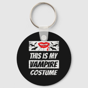 Retro Vampire Halloween Outfit Easy Halloween Drac Schlüsselanhänger