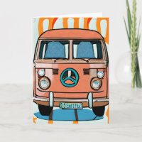 Retro Van der 70er Jahre | Groovy Birthday