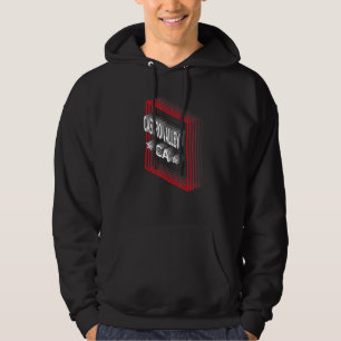Retro Vaporwave Castro Valley Kalifornien CA Hoodie