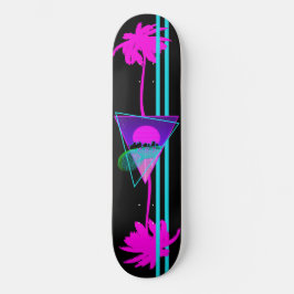 Retro Vaporwave Vibe Skateboard
