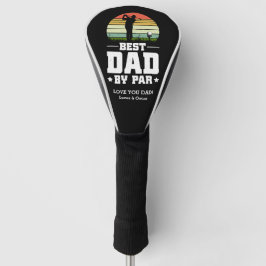 Retro Väter Day Best Vater Par Golf Headcover