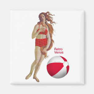 Retro Venus-Magnet Magnet