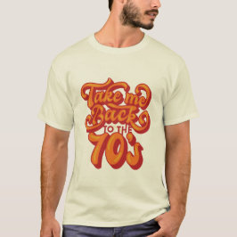 Retro Vibes - 70er Throwback T-Shirt