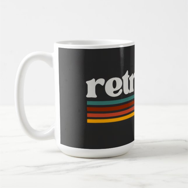 retro vibes  kaffeetasse (Links)