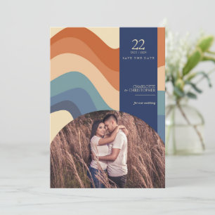 Retro Vibes Save The Date