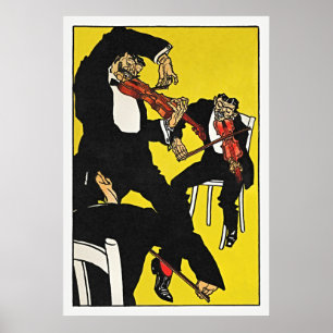 Retro Vibes: Zwischen 3 und 4 Uhr Print von Moriz Poster