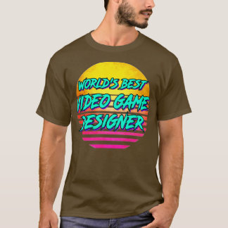 Retro Video Game Designer Geschenk der 80er Jahre T-Shirt