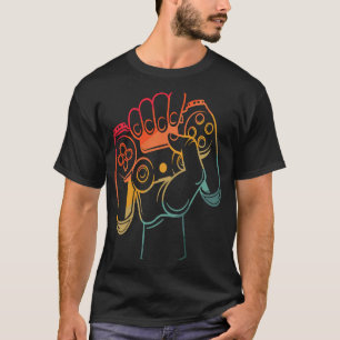 Retro-Videospiel-Controller für Gamer T-Shirt