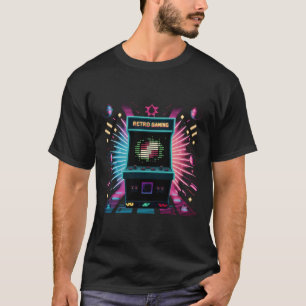 Retro-Videospiel Gaming-Geschenk Arcade-T-Shirt T-Shirt
