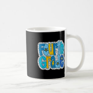 Retro Vierte Klasse Zurück zur Schule Jungen Kinde Kaffeetasse