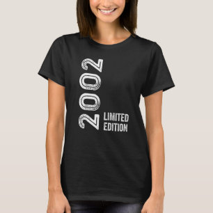 Retro Vintag 2002 21. Geburtstag Männer Frauen 21 T-Shirt
