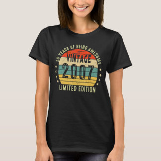 Retro Vintag 2007 16 Jahre Phantastisch T-Shirt