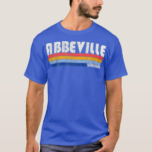 Retro Vintag 70er 80er Style Abbeville Louisiana T-Shirt
