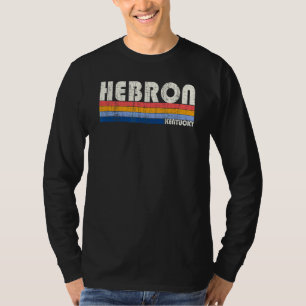 Retro Vintag 70er 80er Style Hebron Kentucky T-Shirt