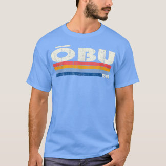 Retro Vintag 70er 80er Style Obu, Japan T-Shirt