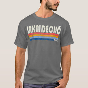 Retro Vintag 70er 80er Style Sakaidecho, Japan T-Shirt