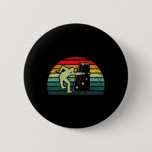 Retro Vintag Billiards Spiel 8 Ll Pool Player Tour Button