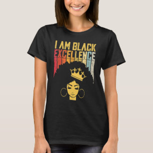 Retro Vintag Black Excellence Afrikanische Stolz G T-Shirt