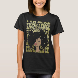 Retro Vintag Black Excellence Afrikanische Stolz G T-Shirt