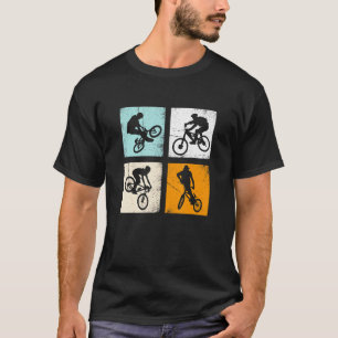 Retro Vintag Bmx Fahrrad Bekleidung für Männer Wo T-Shirt