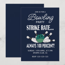 Retro Vintag Bowling Birthday Party